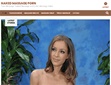 Tablet Screenshot of nakedmassageporn.com